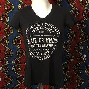 Blair Crimmins & The Hookers - Jazz Band - T-shirt - Black - L